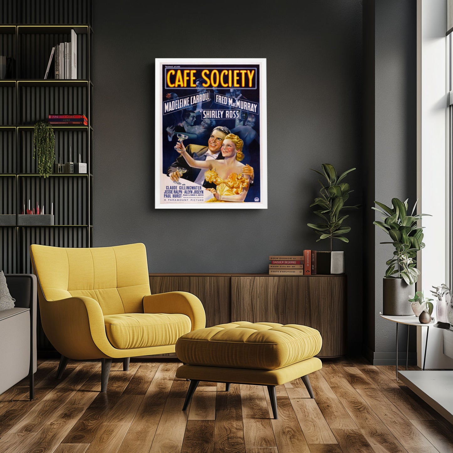 "Cafe Society" (1939) Framed Movie Poster