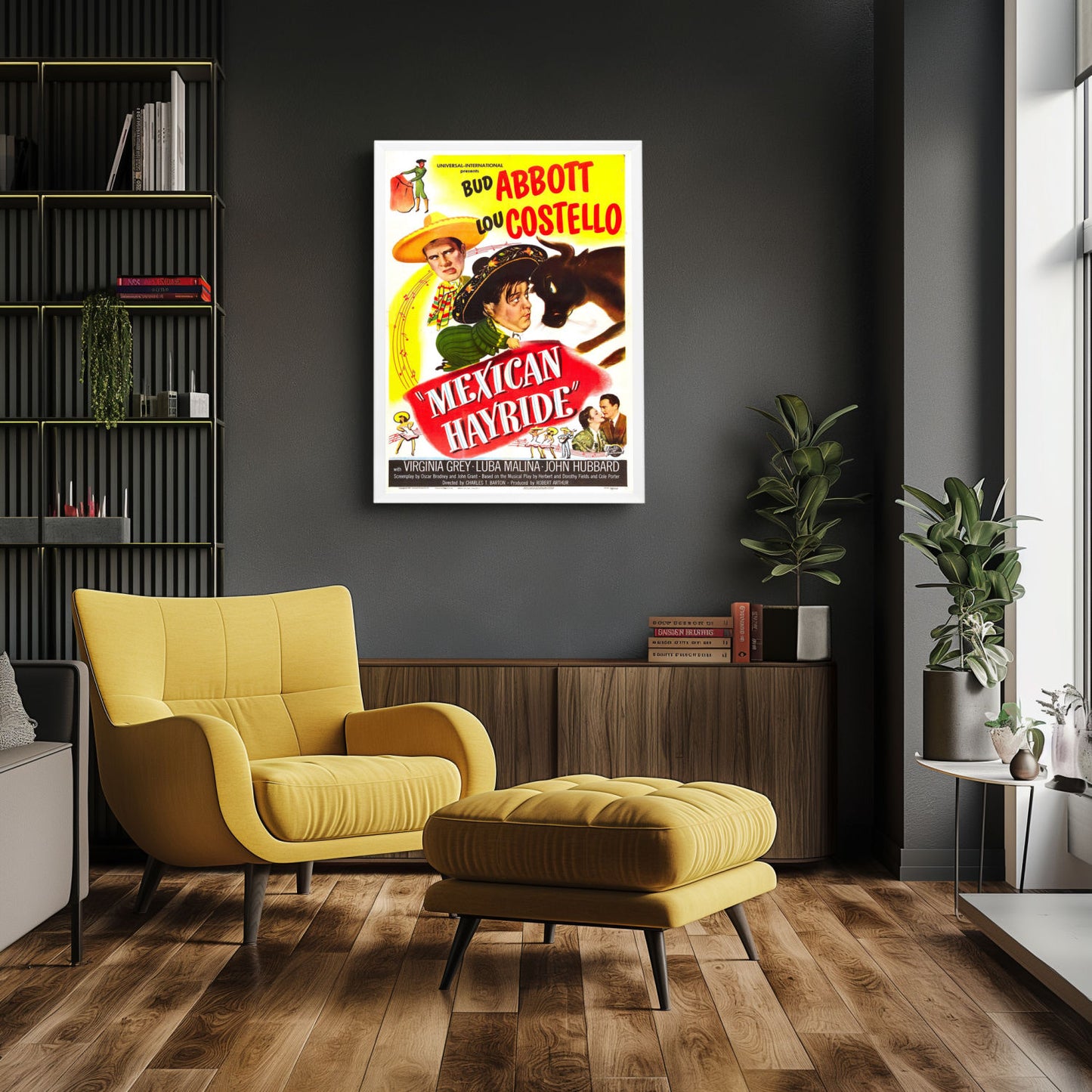 "Mexican Hayride" (1948) Framed Movie Poster