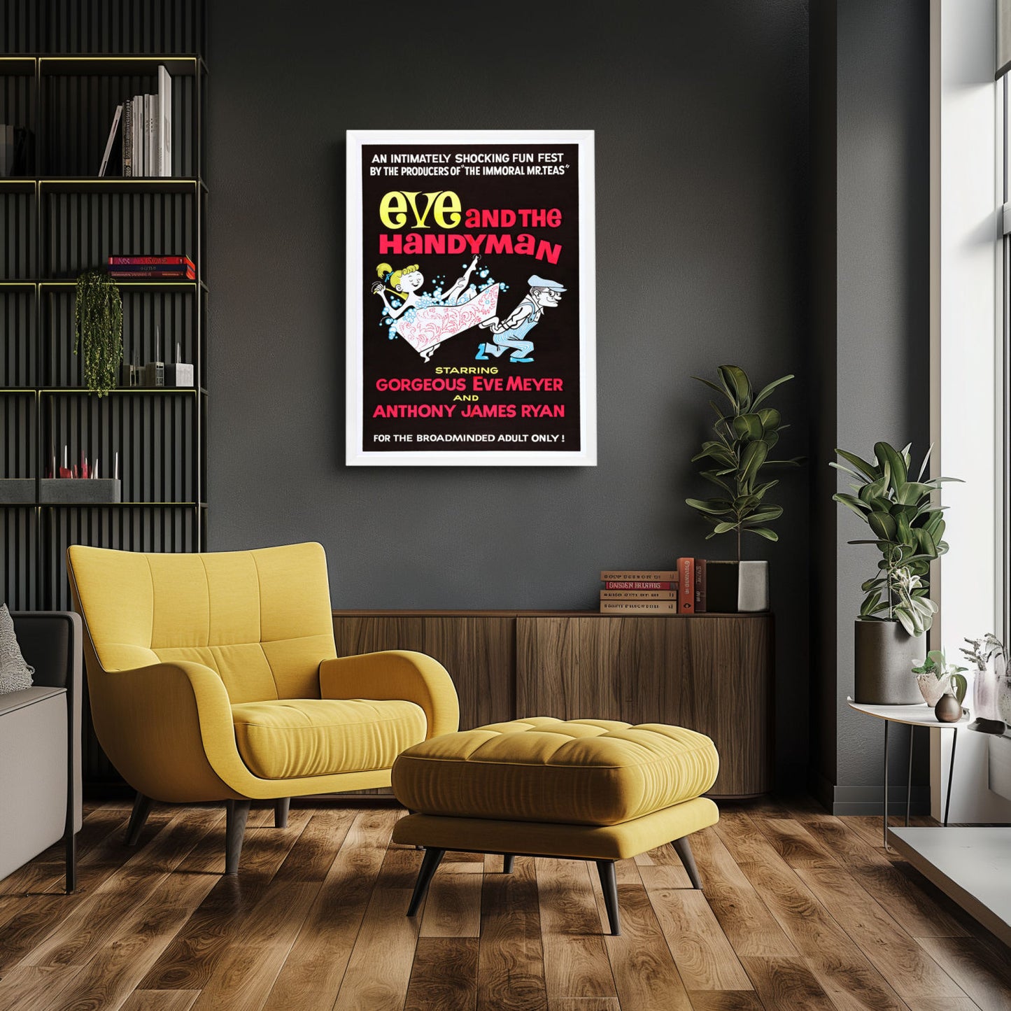 "Eve And The Handyman" (1961) Framed Movie Poster