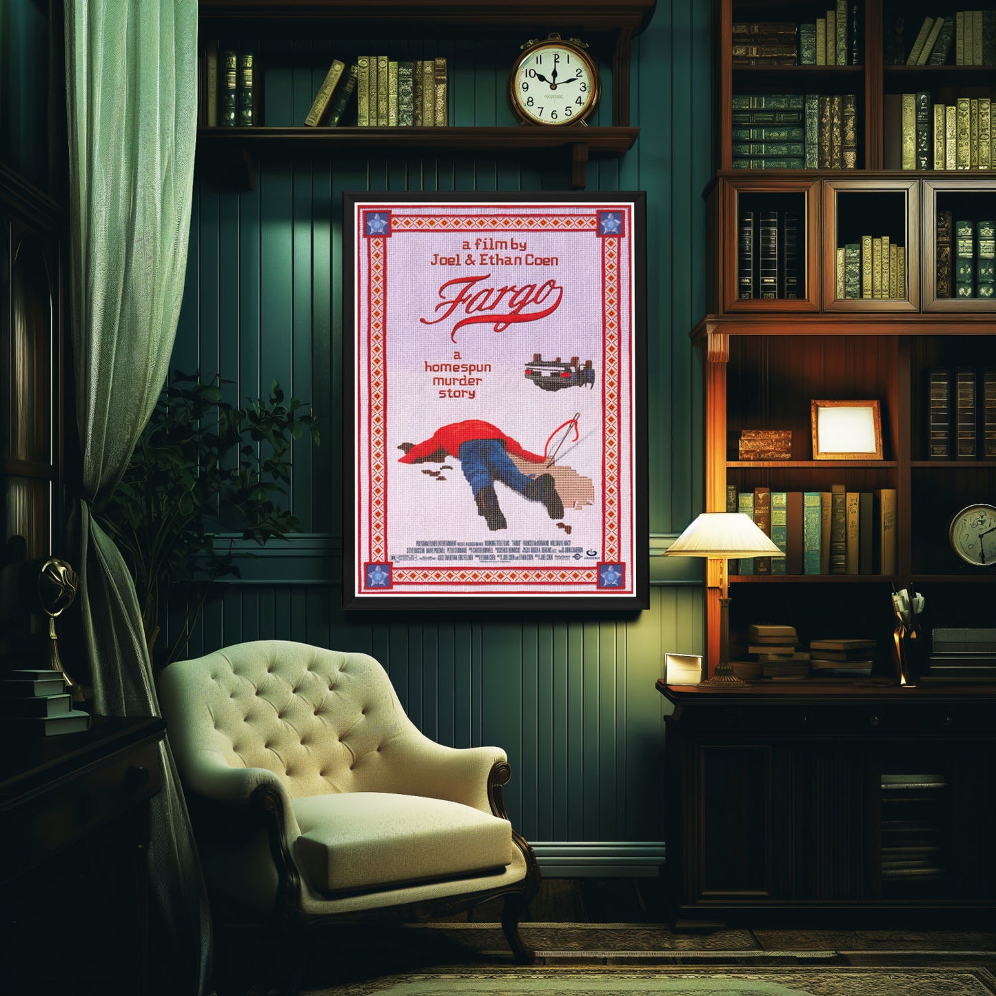 "Fargo" (1996) Framed Movie Poster