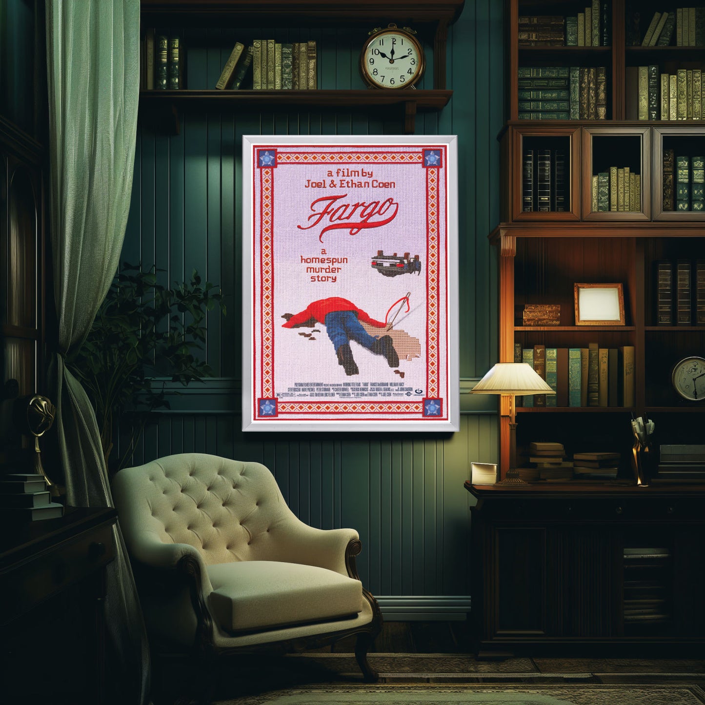 "Fargo" (1996) Framed Movie Poster