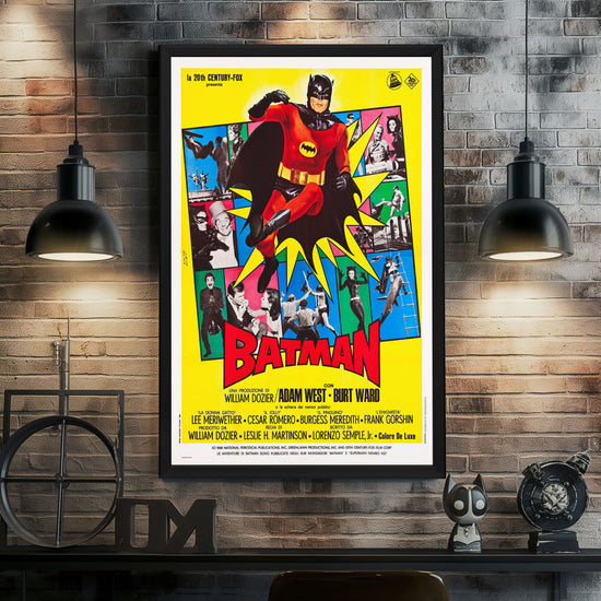 "Batman" (1966) Framed Movie Poster