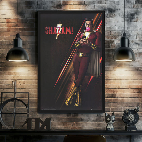 "Shazam!" (2019) Framed Movie Poster