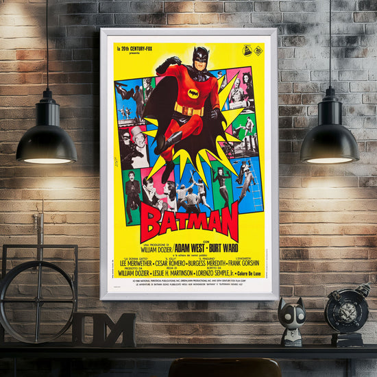 "Batman" (1966) Framed Movie Poster