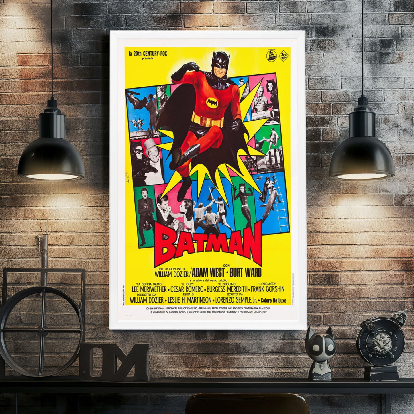 "Batman" (1966) Framed Movie Poster