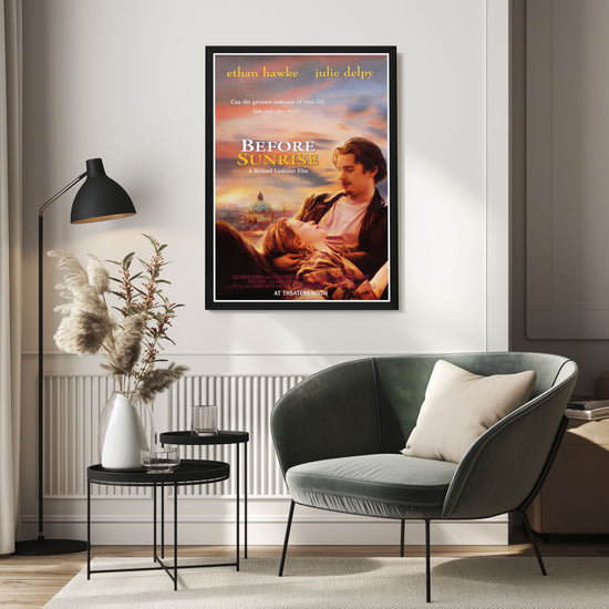 "Before Sunrise" (1995) Framed Movie Poster