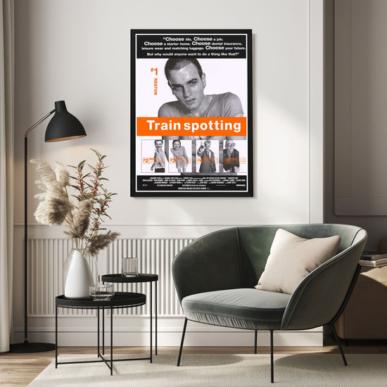 "Trainspotting" (1996) Framed Movie Poster