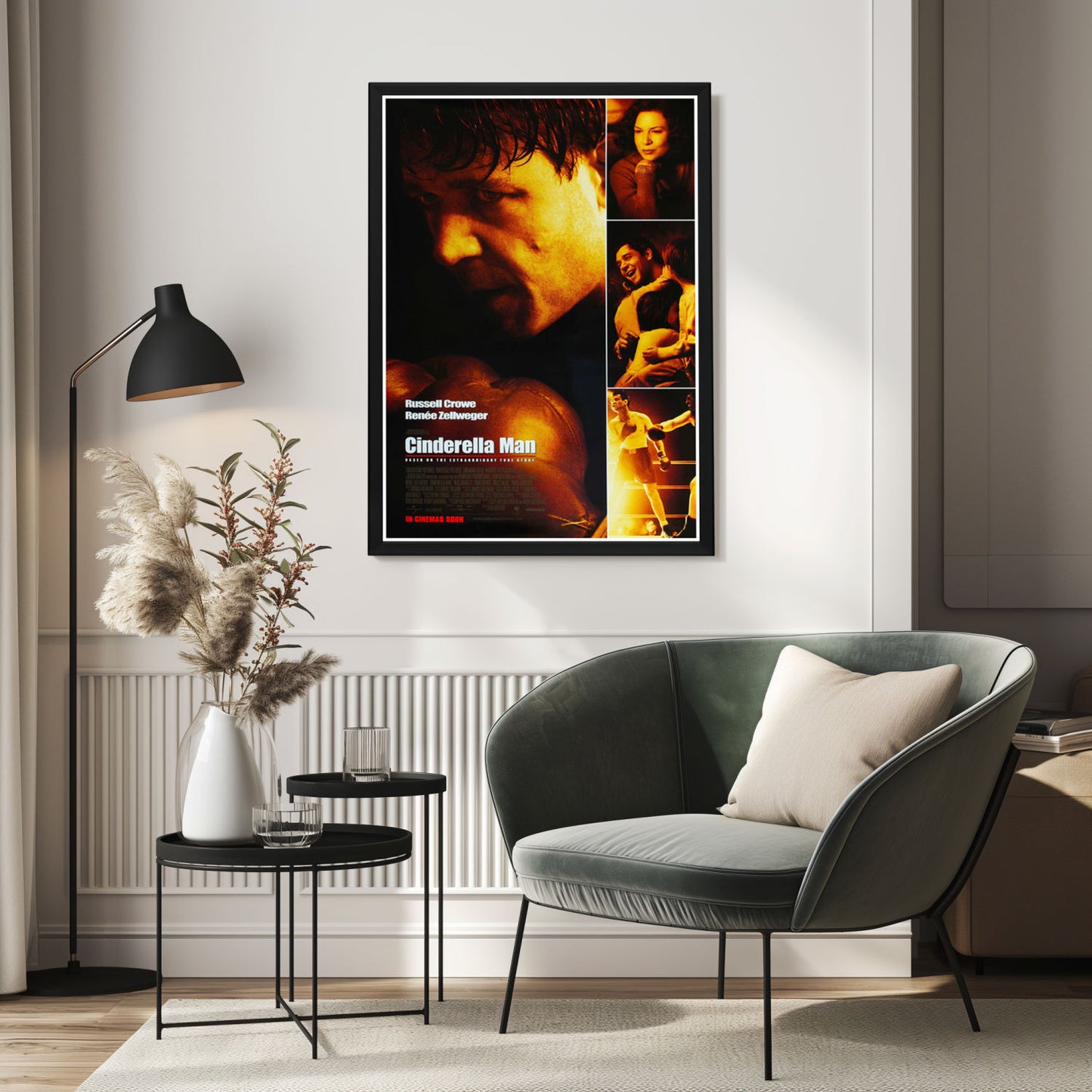 "Cinderella Man" (2005) Framed Movie Poster