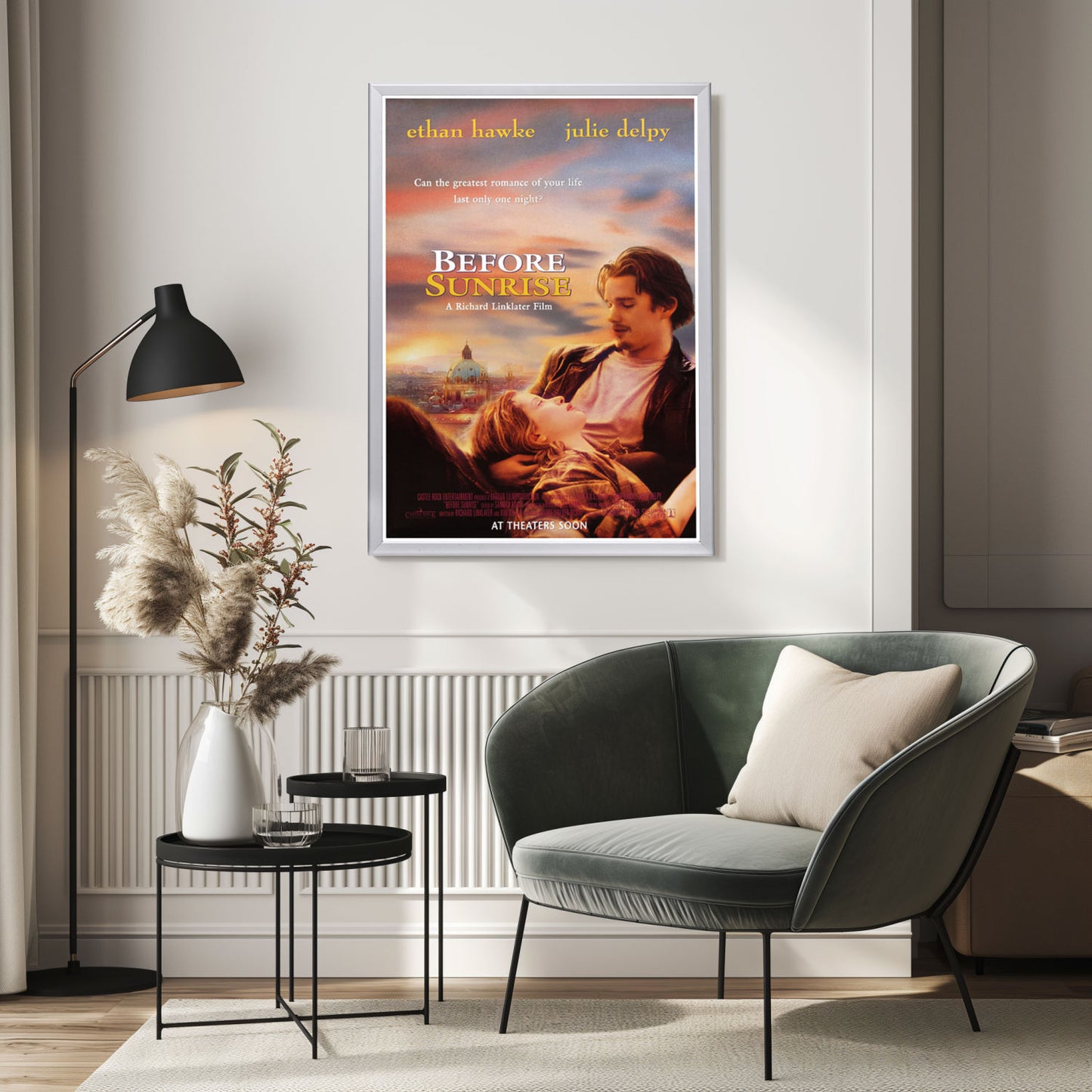 "Before Sunrise" (1995) Framed Movie Poster