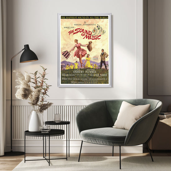 "Sound Of Music" (1965) Framed Movie Poster
