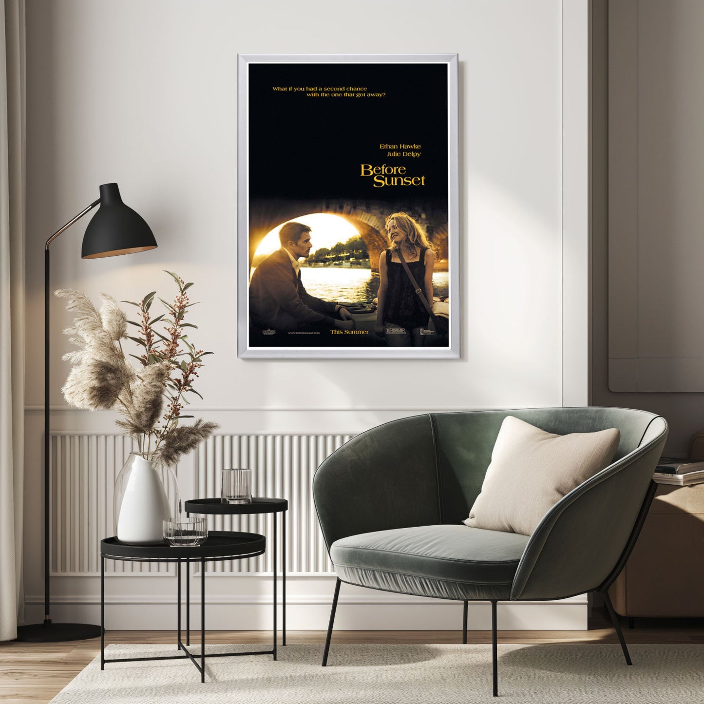 "Before Sunset" (2004) Framed Movie Poster