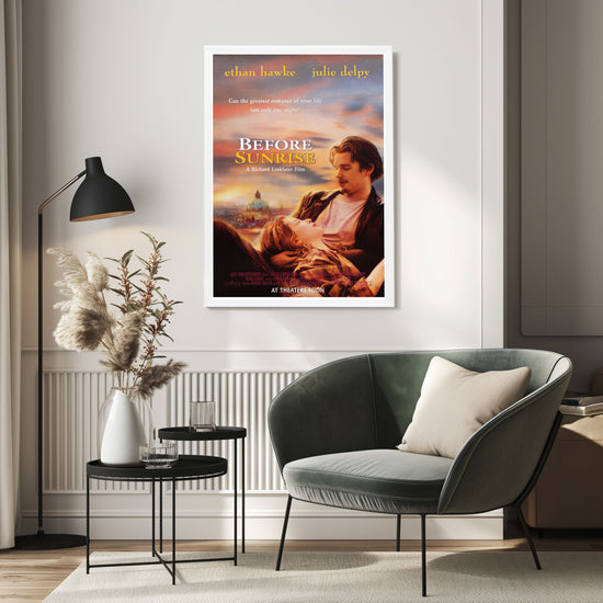 "Before Sunrise" (1995) Framed Movie Poster