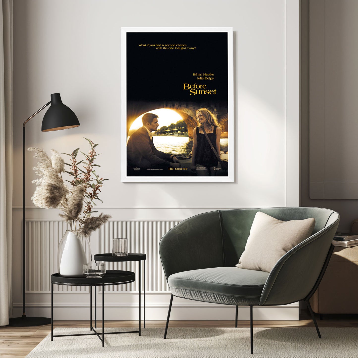 "Before Sunset" (2004) Framed Movie Poster