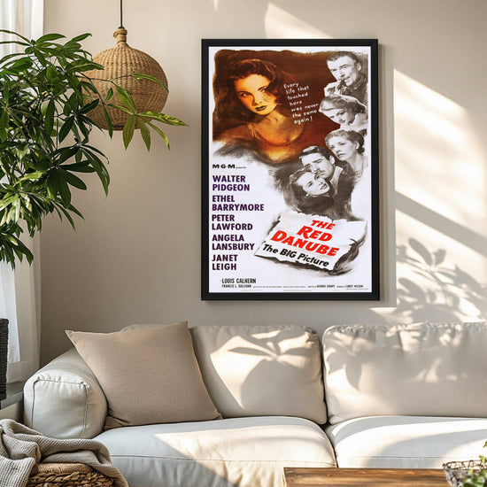 "Red Danube" (1949) Framed Movie Poster