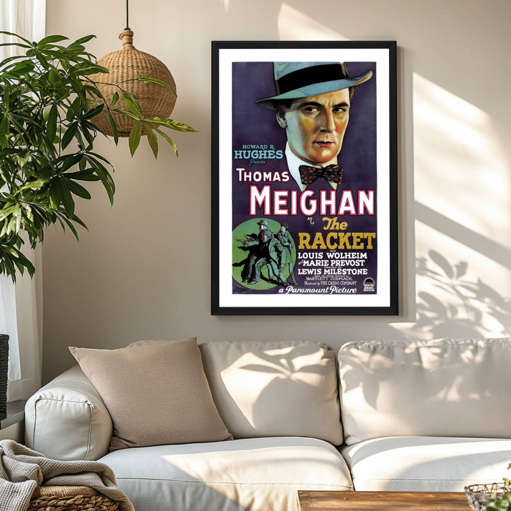 "Racket" (1928) Framed Movie Poster