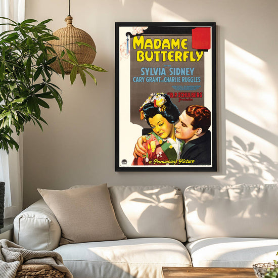 "Madame Butterfly" (1932) Framed Movie Poster