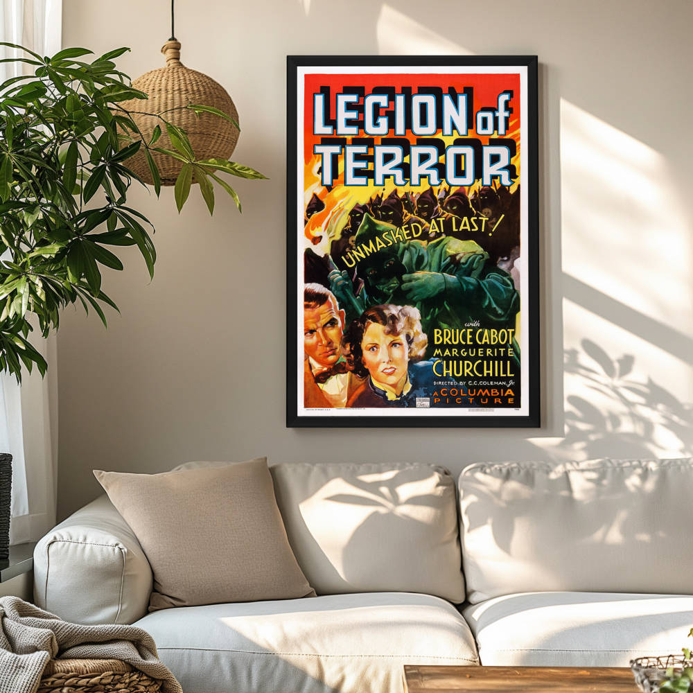 "Legion Of Terror" (1936) Framed Movie Poster