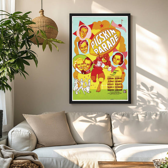 "Pigskin Parade" (1936) Framed Movie Poster