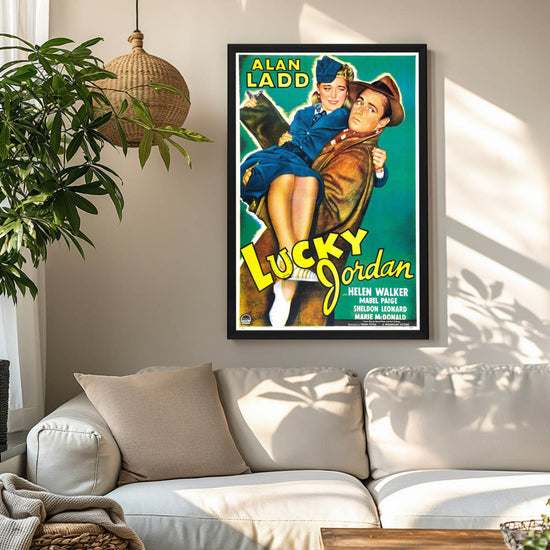 "Lucky Jordan" (1942) Framed Movie Poster