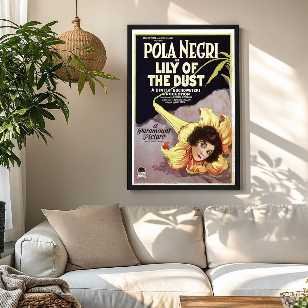"Lily Of The Dust" (1924) Framed Movie Poster