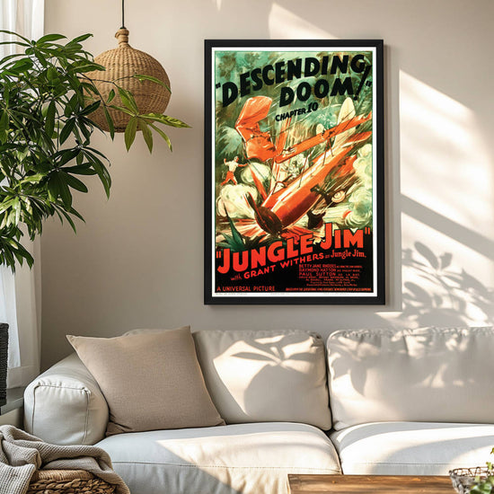 "Jungle Jim" (1937) Framed Movie Poster