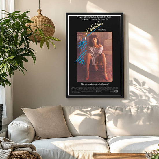 "Flashdance" (1983) Framed Movie Poster