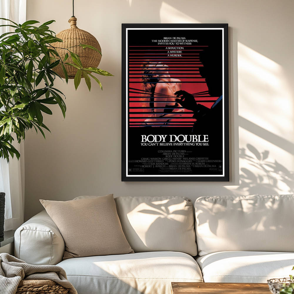 "Body Double" (1984) Framed Movie Poster