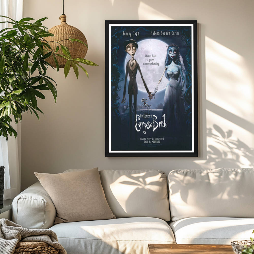 "Corpse Bride" (2005) Framed Movie Poster