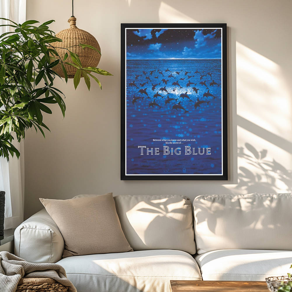 "Big Blue" (1988) Framed Movie Poster