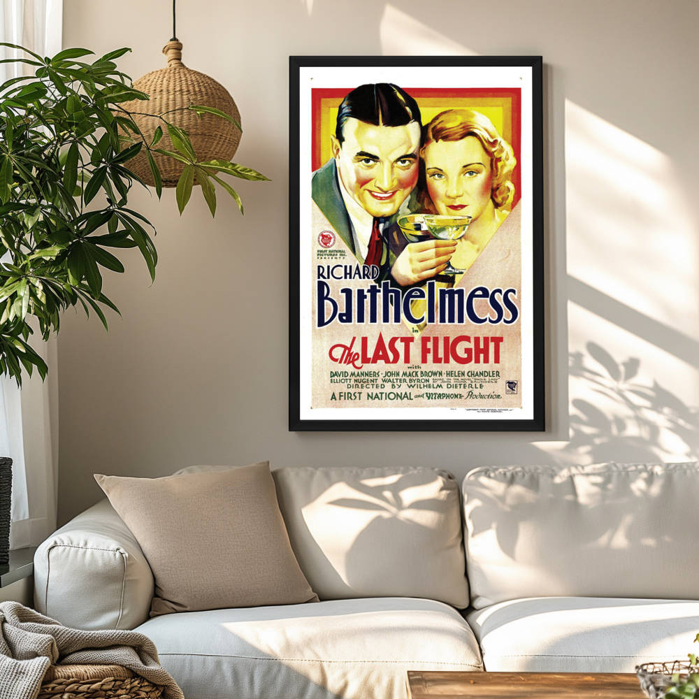 "Last Flight" (1931) Framed Movie Poster