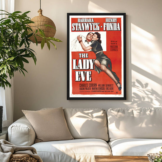 "Lady Eve" (1941) Framed Movie Poster