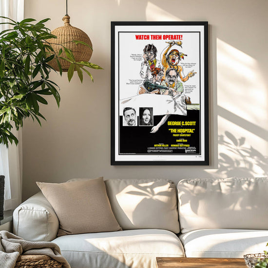 "Hospital" (1971) Framed Movie Poster