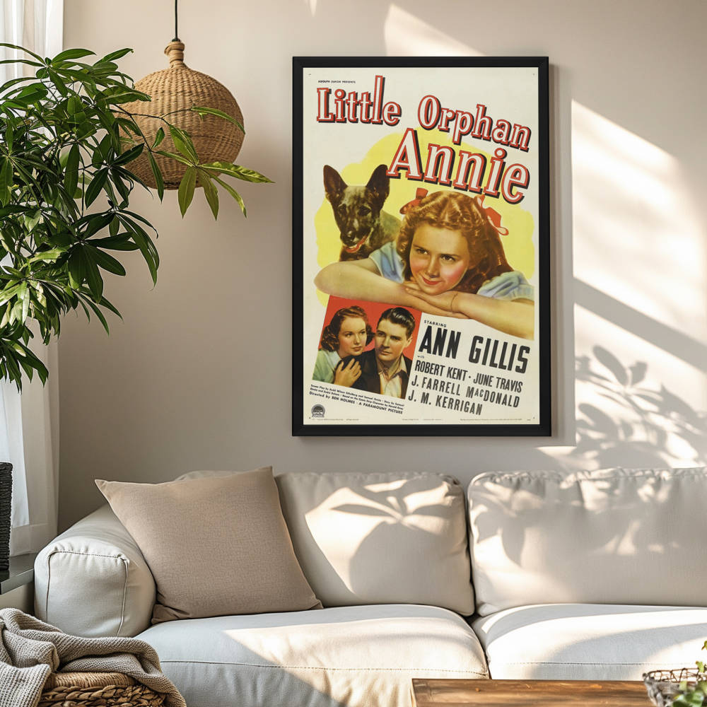 "Little Orphan Annie" (1938) Framed Movie Poster