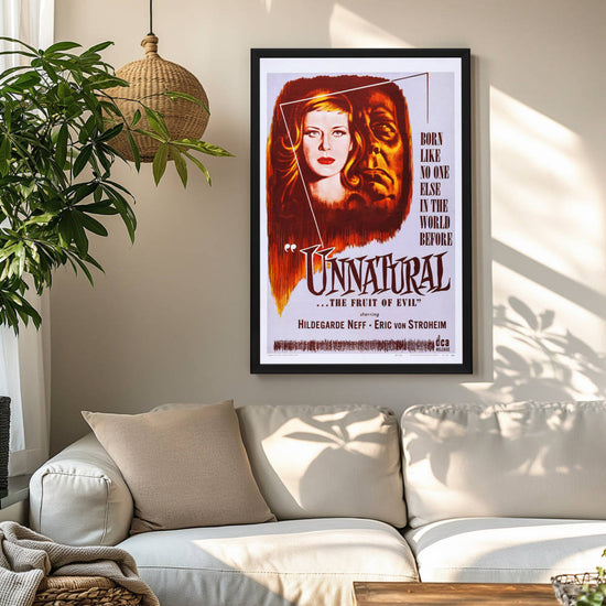 "Unnatural" (1952) Framed Movie Poster