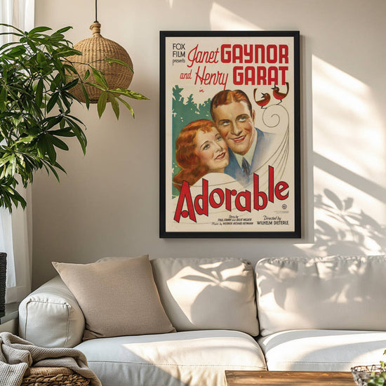 "Adorable" (1933) Framed Movie Poster