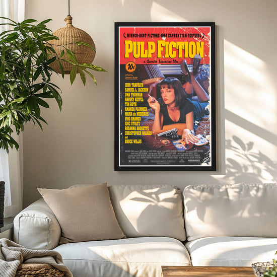 "Pulp Fiction" (1994) Framed Movie Poster