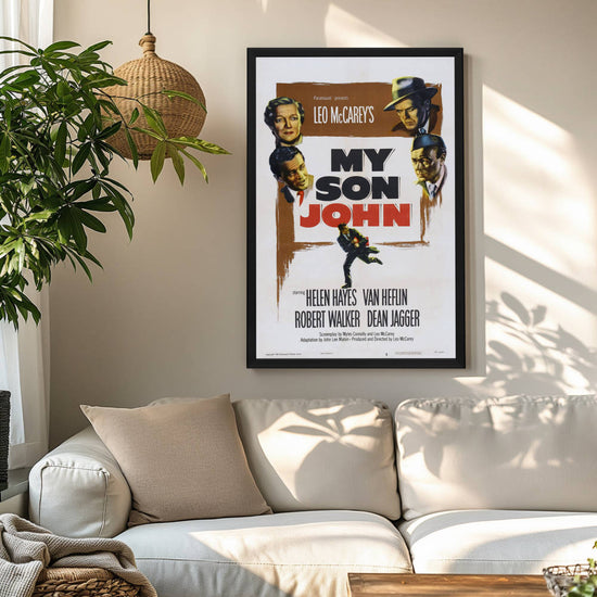 "My Son John" (1952) Framed Movie Poster