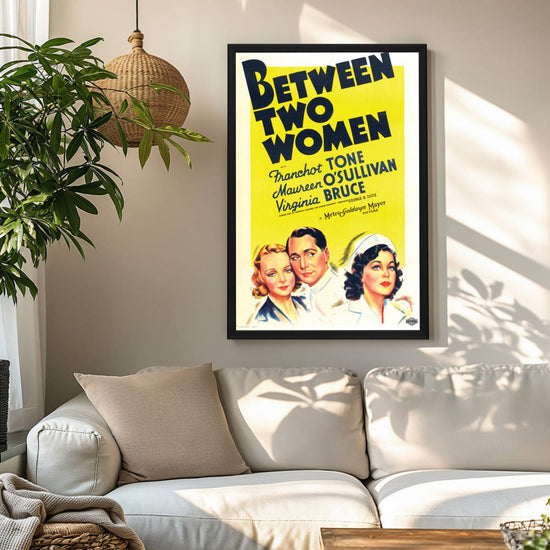 "Between Two Women" (1937) Framed Movie Poster