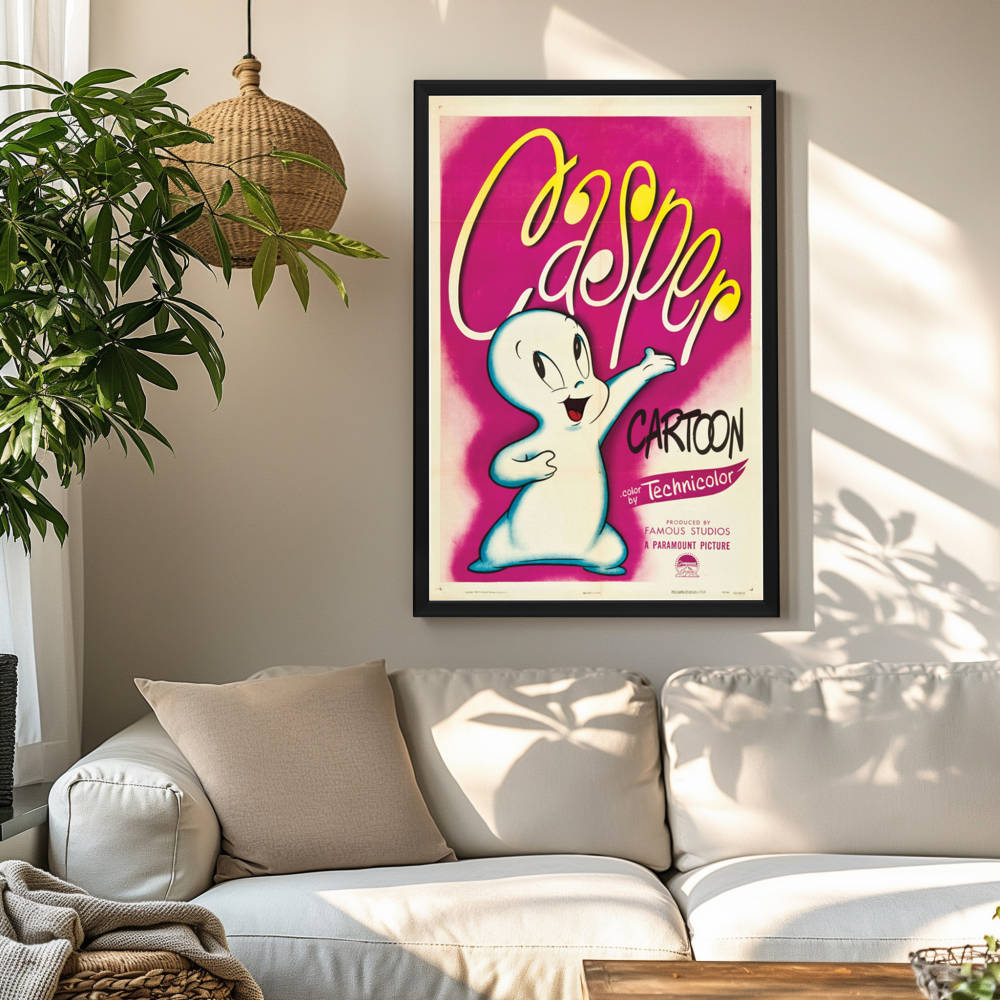 "Casper The Friendly Ghost" (1945) Framed Movie Poster