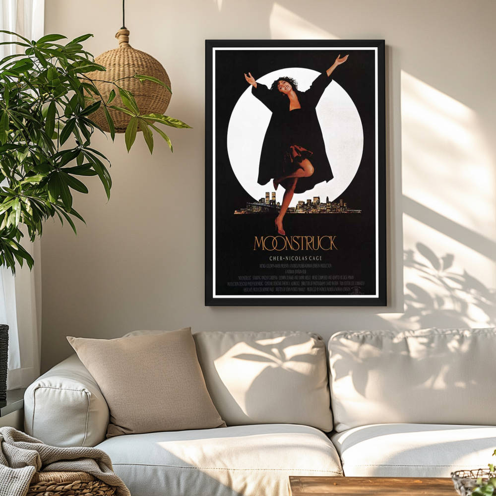 "Moonstruck" (1987) Framed Movie Poster