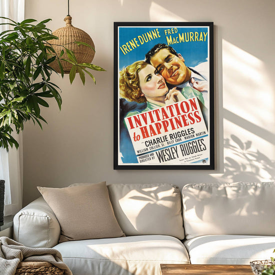 "Invitation To Happiness" (1939) Framed Movie Poster