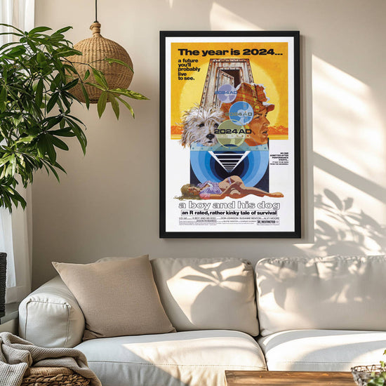 "Boy And His Dog" (1975) Framed Movie Poster