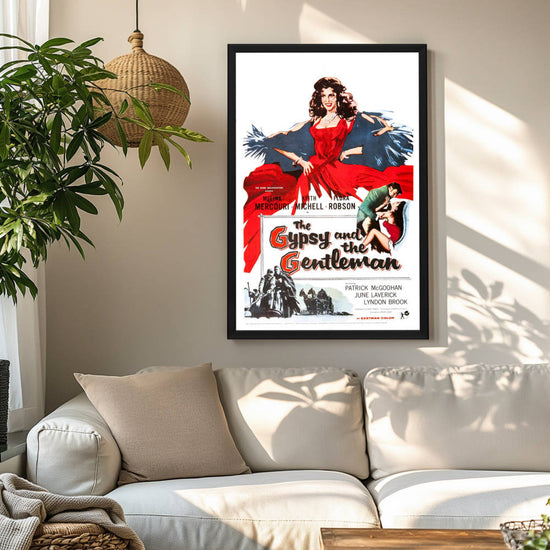 "Gypsy And The Gentleman" (1958) Framed Movie Poster