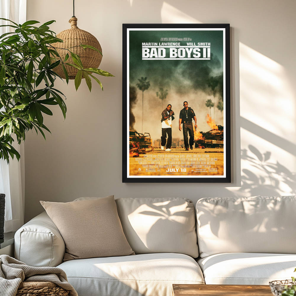 "Bad Boys II" (2003) Framed Movie Poster