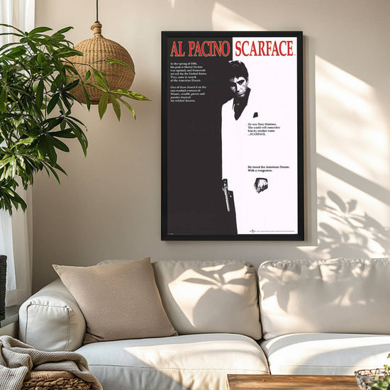 "Scarface" Framed Movie Poster