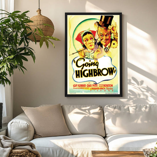 "Going Highbrow" (1935) Framed Movie Poster