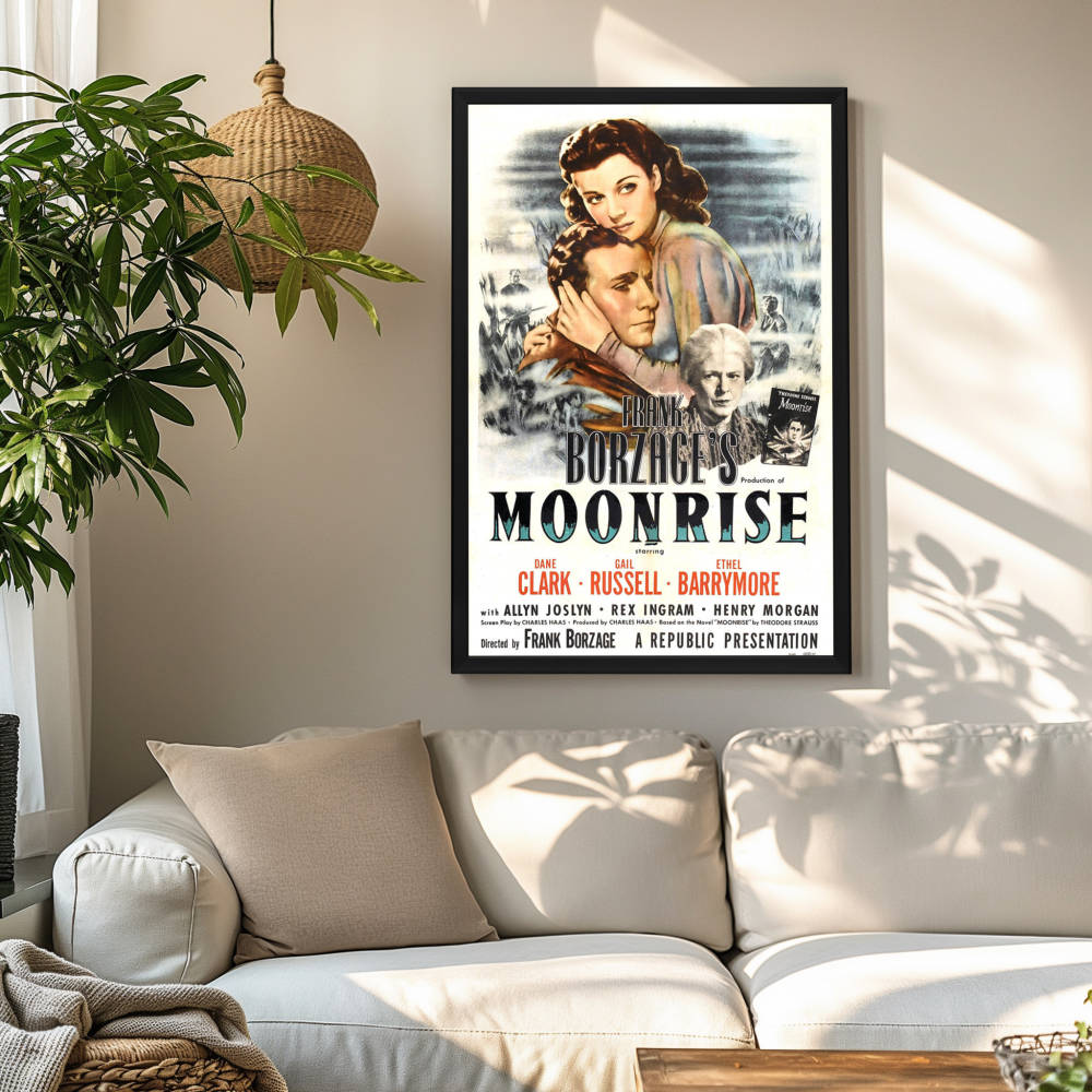 "Moonrise" (1948) Framed Movie Poster