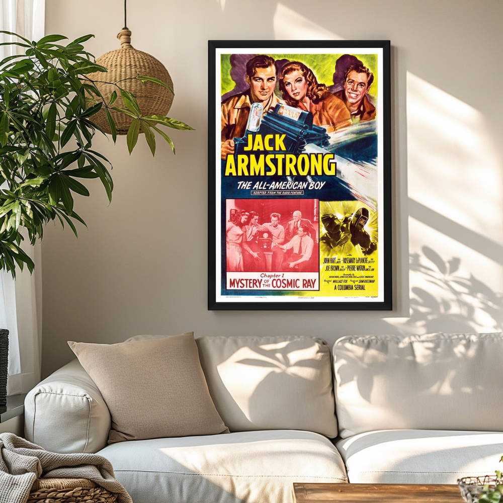 "Jack Armstrong" (1947) Framed Movie Poster