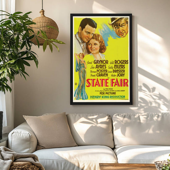 "State Fair" (1933) Framed Movie Poster