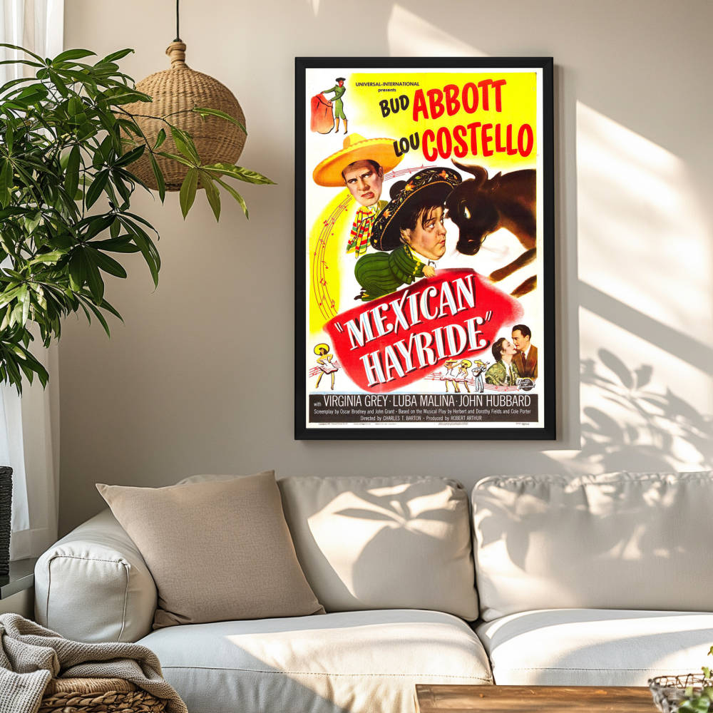 "Mexican Hayride" (1948) Framed Movie Poster